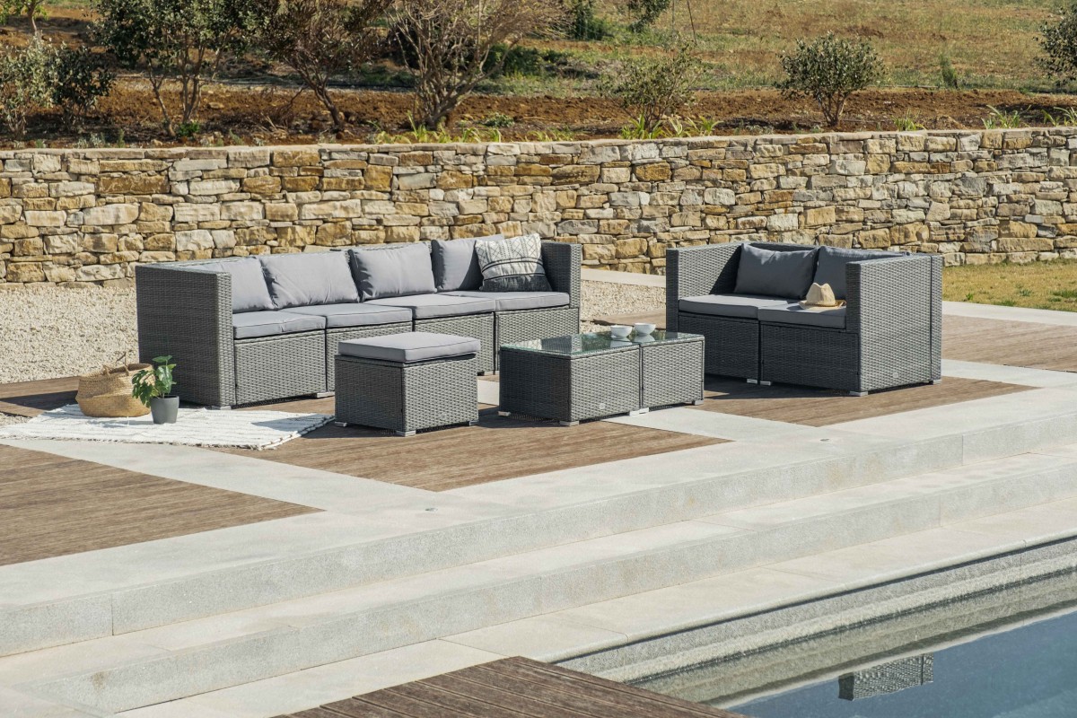 Bahamas Conjunto Doble Sofá